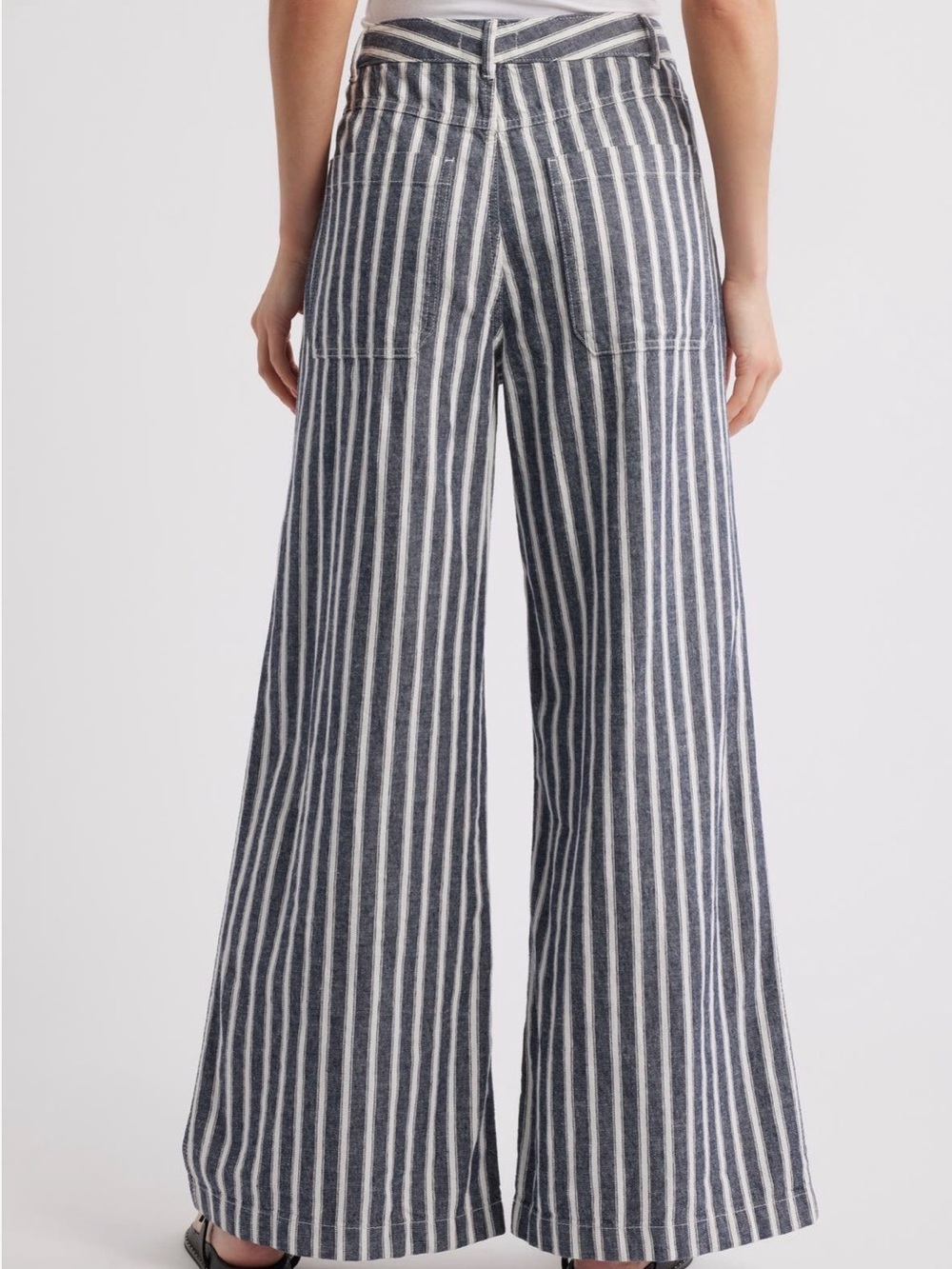 Madewell Zoe Relaxed Wide Leg Pants NWT High Rise Drapey Size 2 - Picture 2 of 10